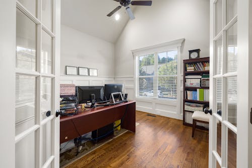 Interior of a Neat Home Office