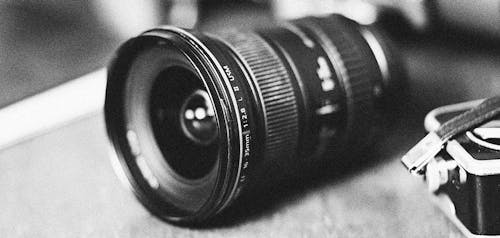 Free Close-up of a Camera Lens Stock Photo