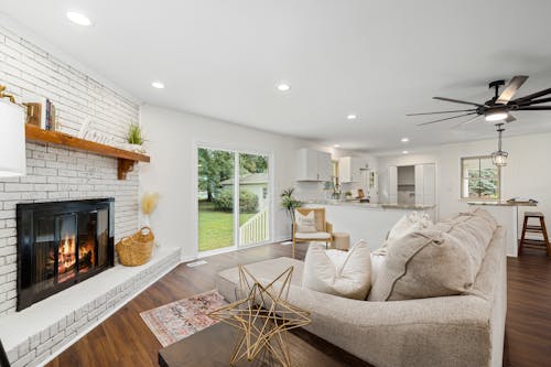 Interior Design of a Living Room 