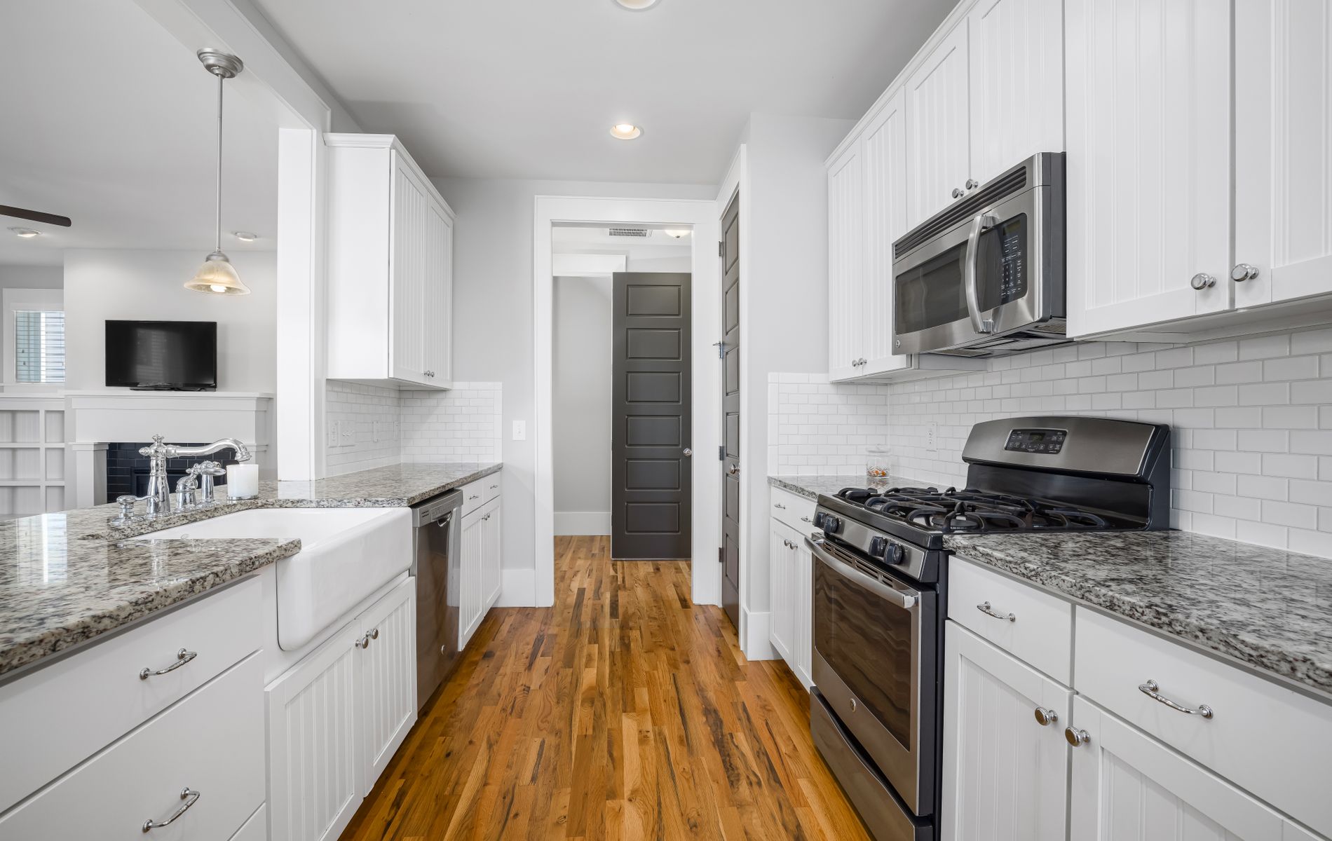 Finished kitchen remodel representing 15 years of Orange County craftsmanship