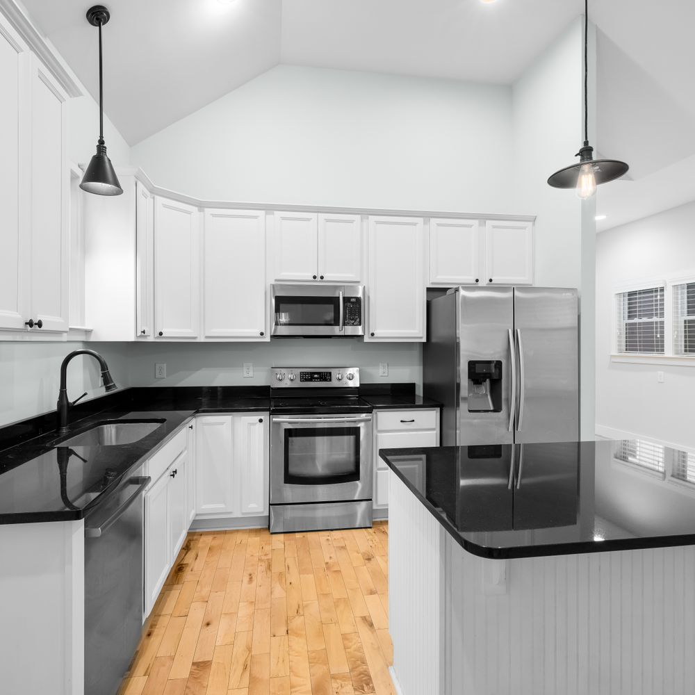 Kitchen Spraying in Lee — woodwork brushed to a crisp, smooth line