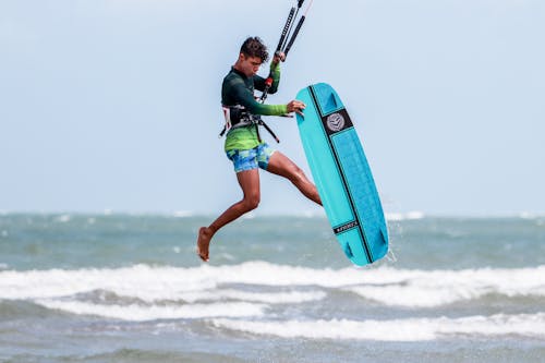 kiteboarder, 不亦樂乎, 休閒 的 免費圖庫相片