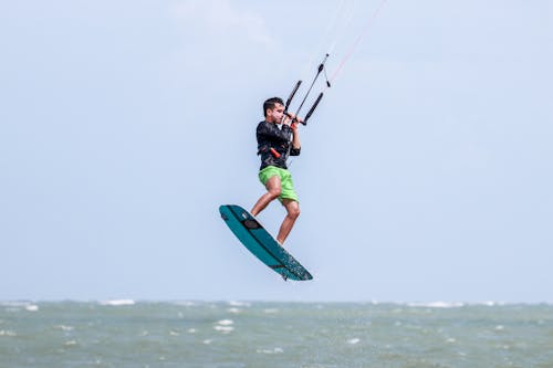 kiteboarder, 不亦樂乎, 休閒 的 免費圖庫相片