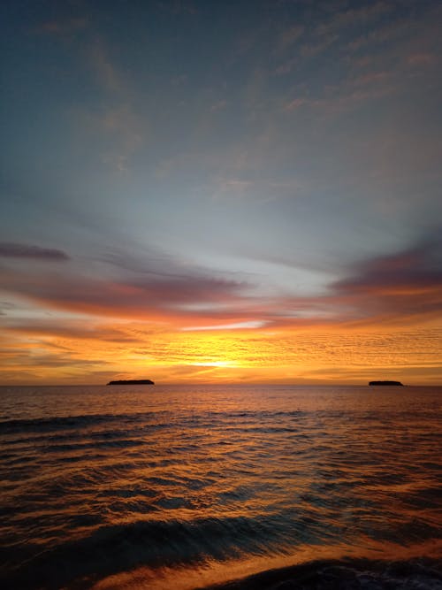 Body of Water During Golden Hour 