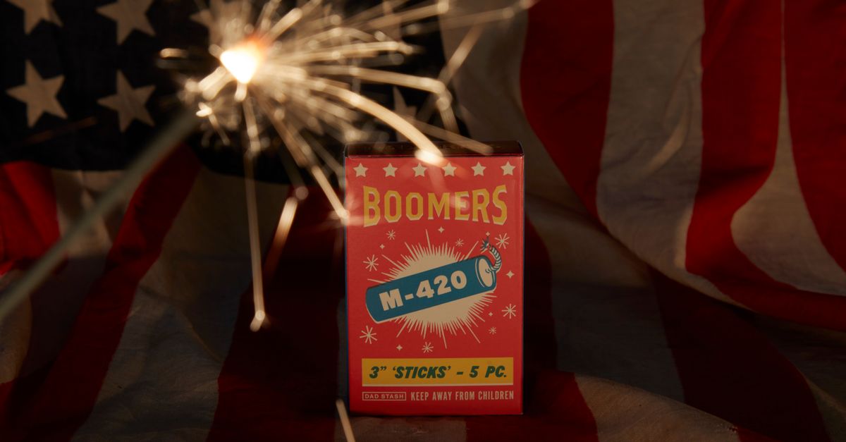 A Red Firecracker Box · Free Stock Photo