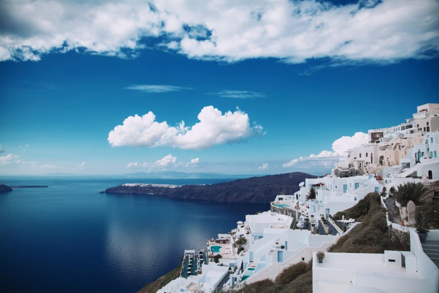 Villa Caldera caldera panorama, Oia Santorini