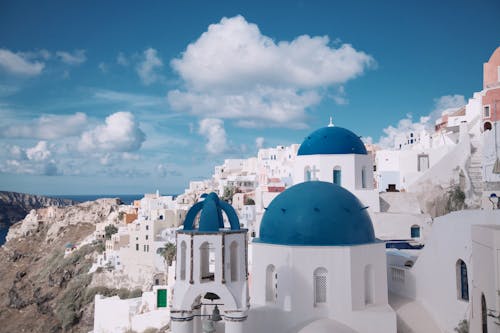 無料 サントリーニ島、ギリシャの写真 写真素材