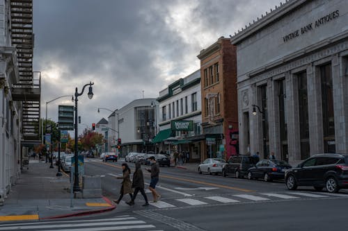 People Crossing the Street