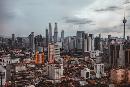 An Aerial Photography of City Buildings