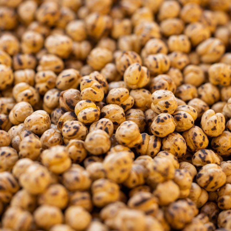 Air Fryer Roasted Chickpeas with Coriander and Lemon Zest