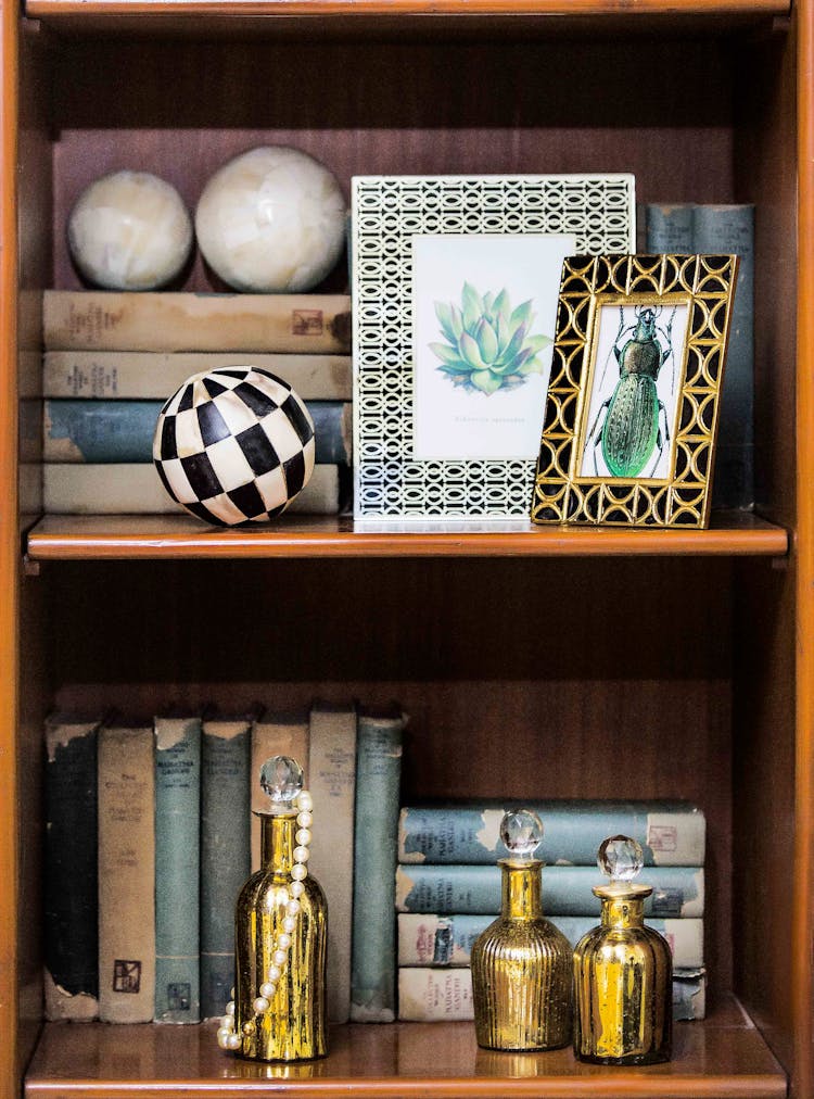 Shelf With Books