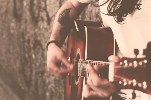 Photo of Guitarist