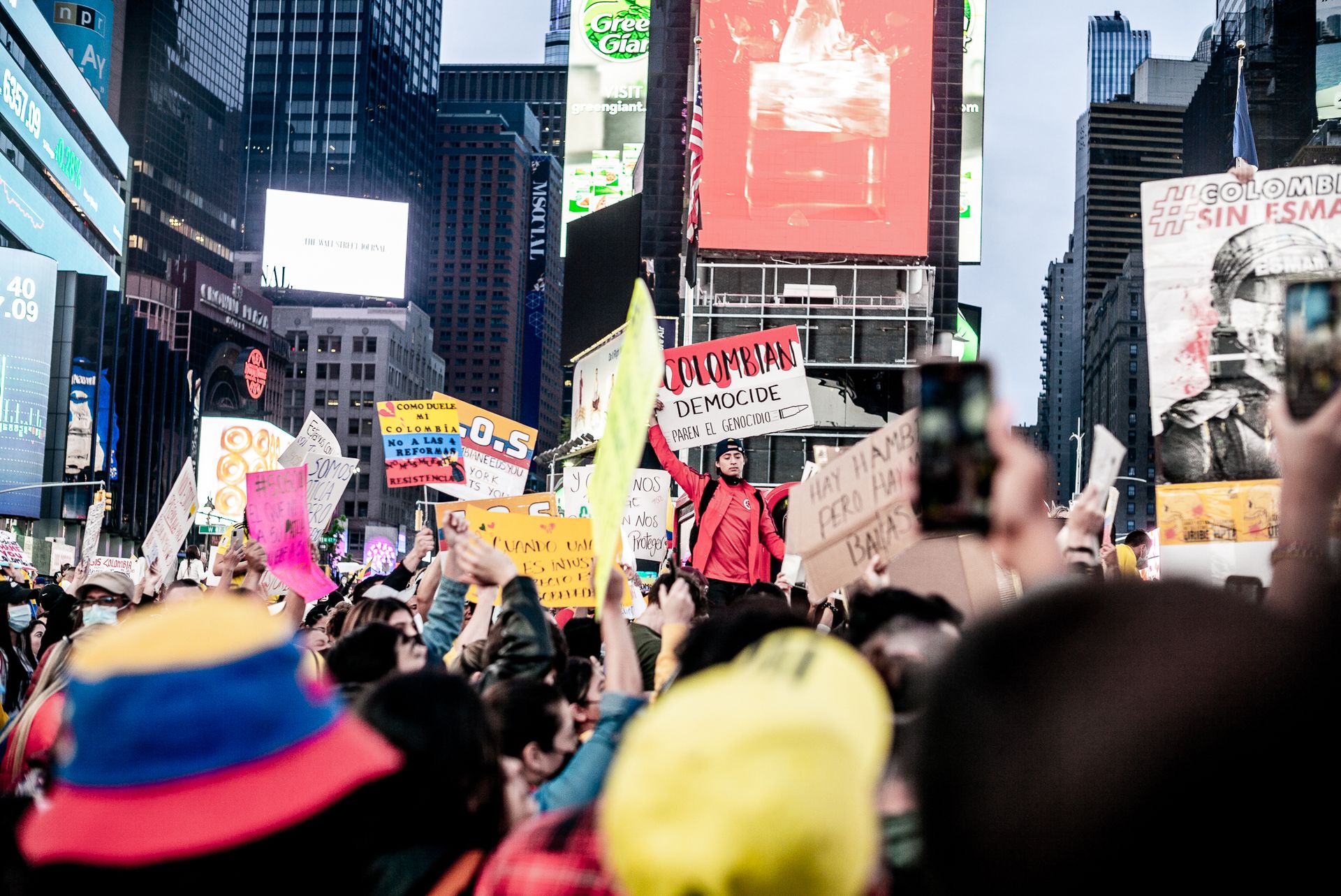 People Protesting in New York City