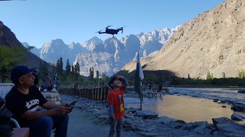 Free stock photo of drone in hills, drone in mountains, pakistan