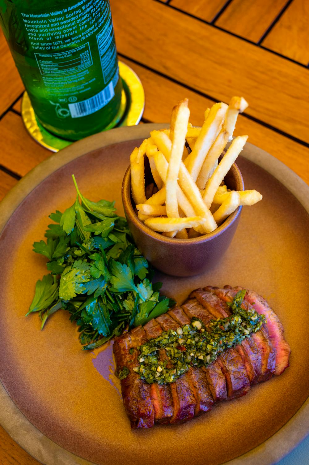 Rump Steak with Chimichurri Sauce