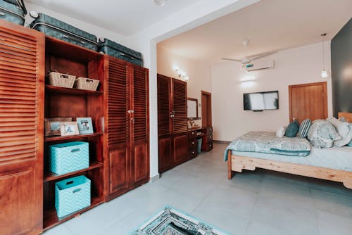 Interior of a Bedroom 