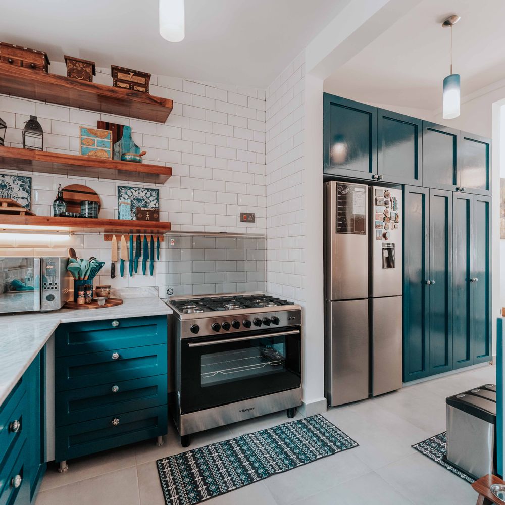 Kitchen Spraying in Purley — woodwork brushed to a crisp, smooth line