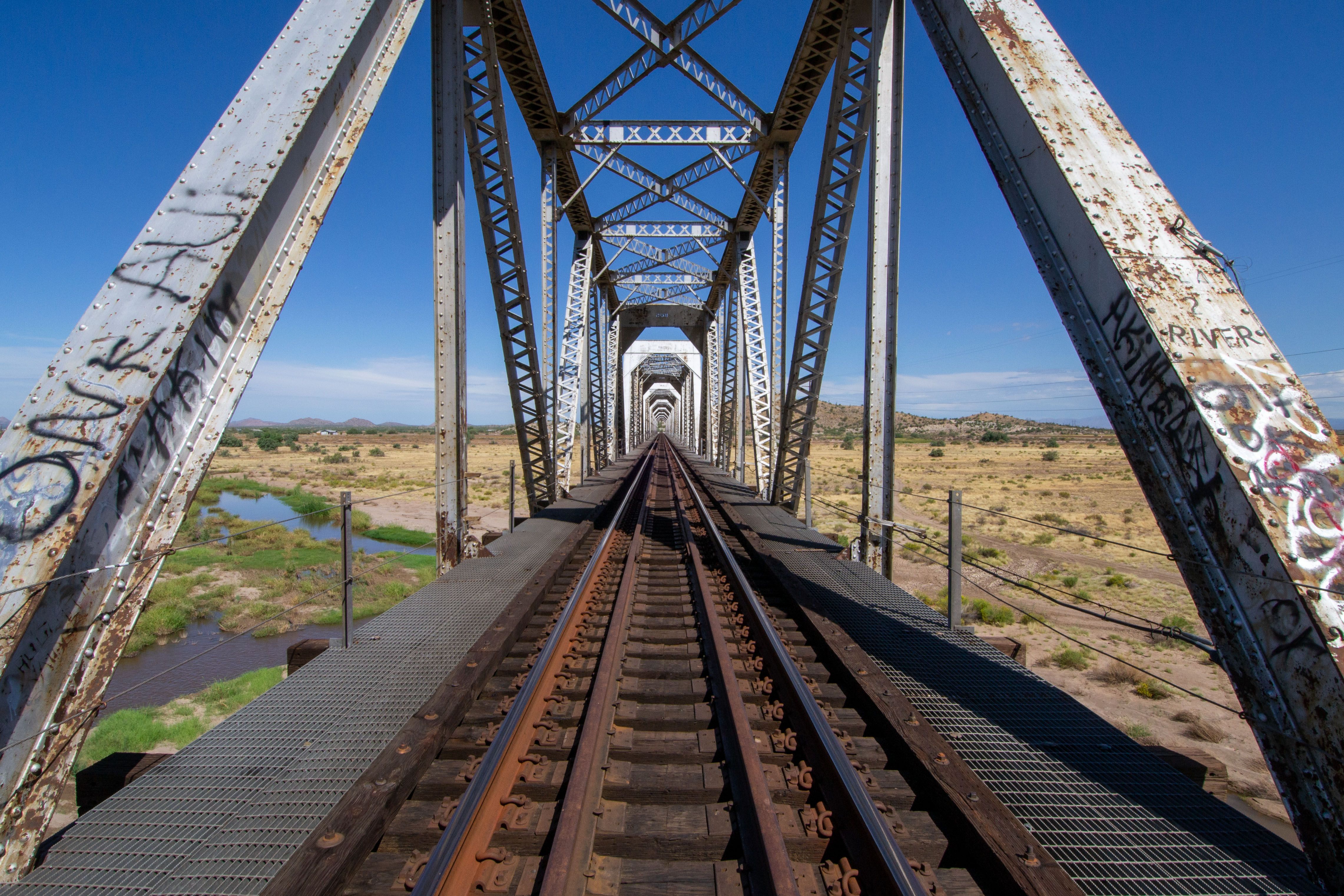 Photo of a Railway Bridge · Free Stock Photo