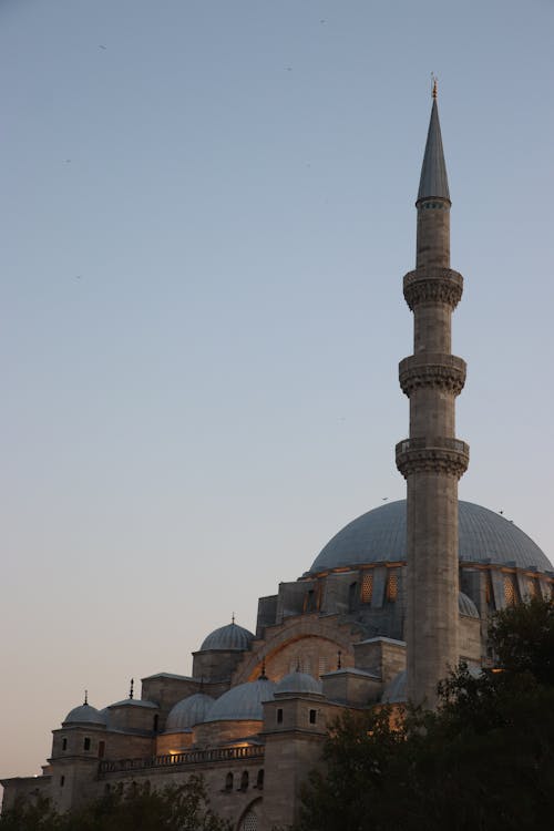 A Mosque Under the Blue Sky