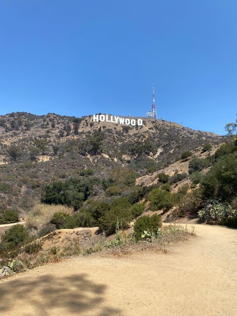 Hollywood Sign, Mount Lee Trail via Canyon Drive