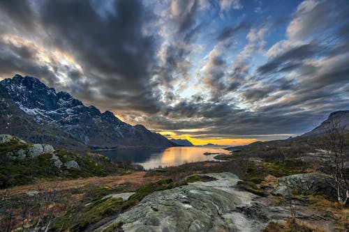 Foto profissional grátis de área, arquipélago de lofoten, cenário