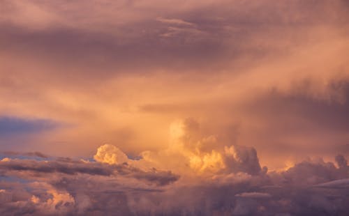 Clouds in the Sky during Sunset