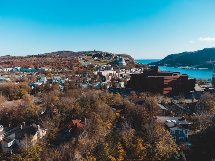 City Near Sea Bay