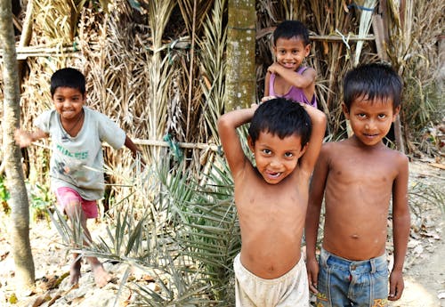 Foto profissional grátis de bangladesh, crianças, crianças asiáticas