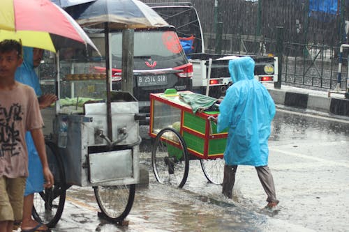 Foto d'estoc gratuïta de pluja, pluja intensa