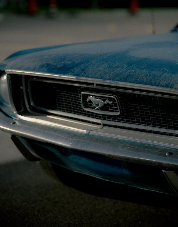 A Ford Mustang Parked on the Street