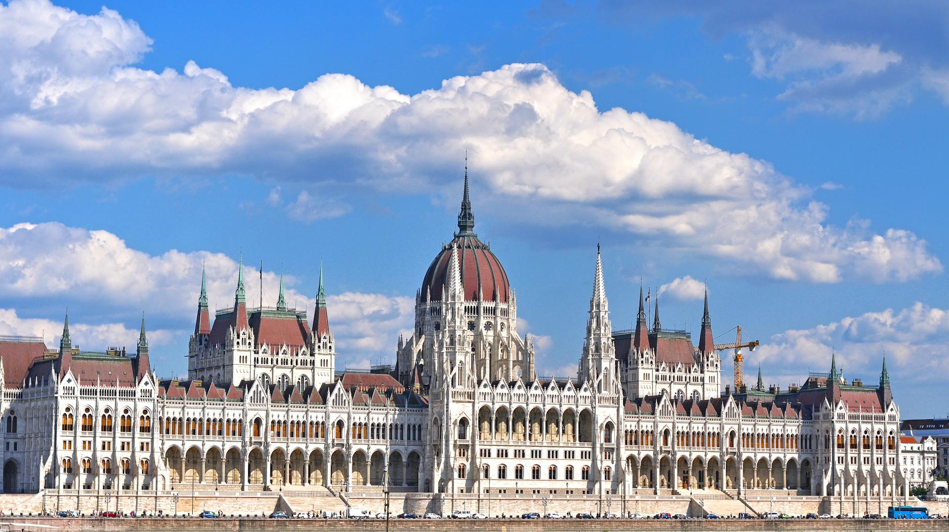 The Hungarian Parliament Building in Budapest
