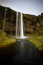 Water Falls on a Sunny Day