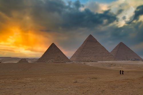 Free The Great Pyramid of Giza in Egypt Stock Photo
