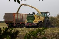 Green and Yellow Heavy Equipment