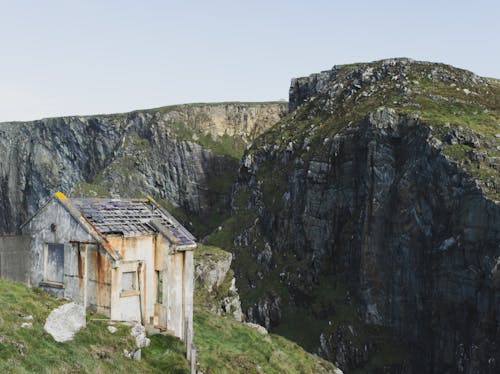 An Old Building on a Cliff