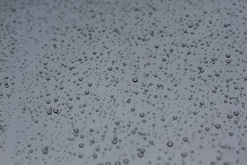 Close Up Shot of Water Droplets