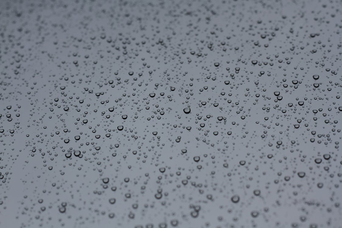 Close Up Shot of Water Droplets