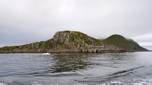 Group of Mountain Islands in the Sea