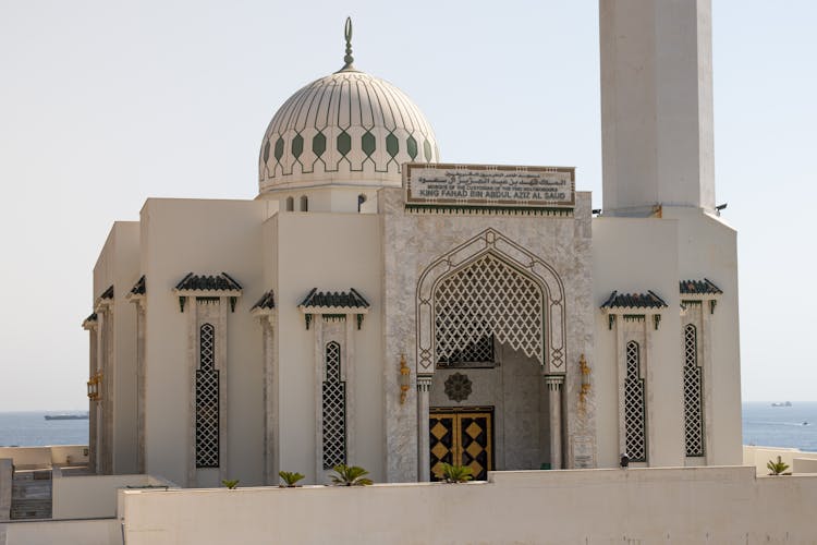 The Ibrahim Al Ibrahim Mosque In Gibraltar