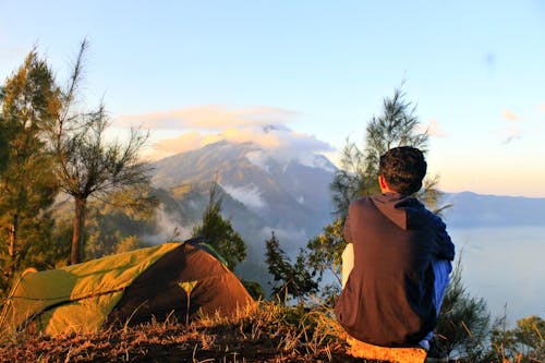 Imagine de stoc gratuită din camping, cort, deal