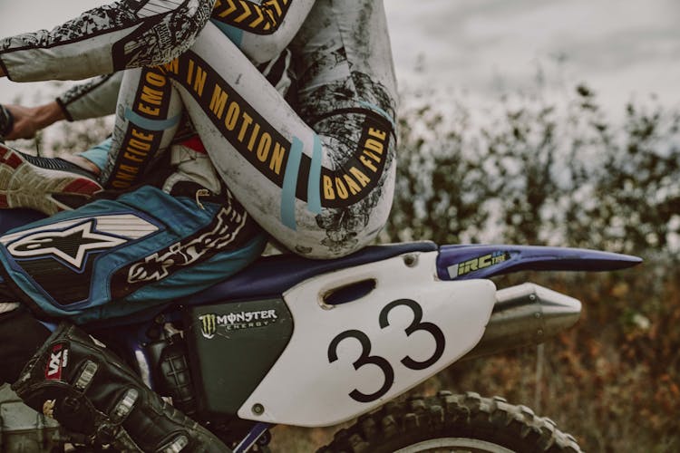 Number On The Side Of A Dirt Bike