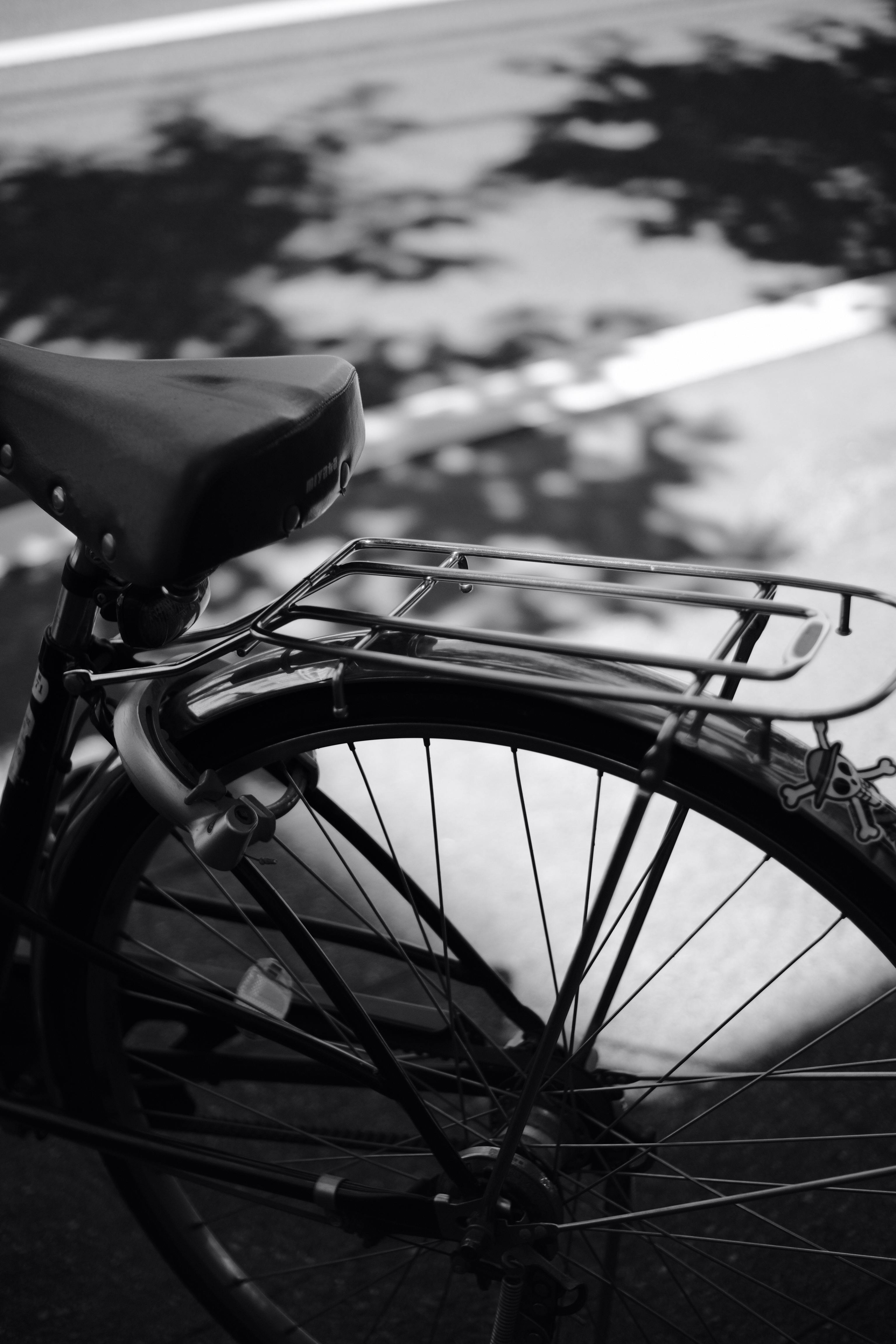 Grayscale Photography of Bicycle · Free Stock Photo