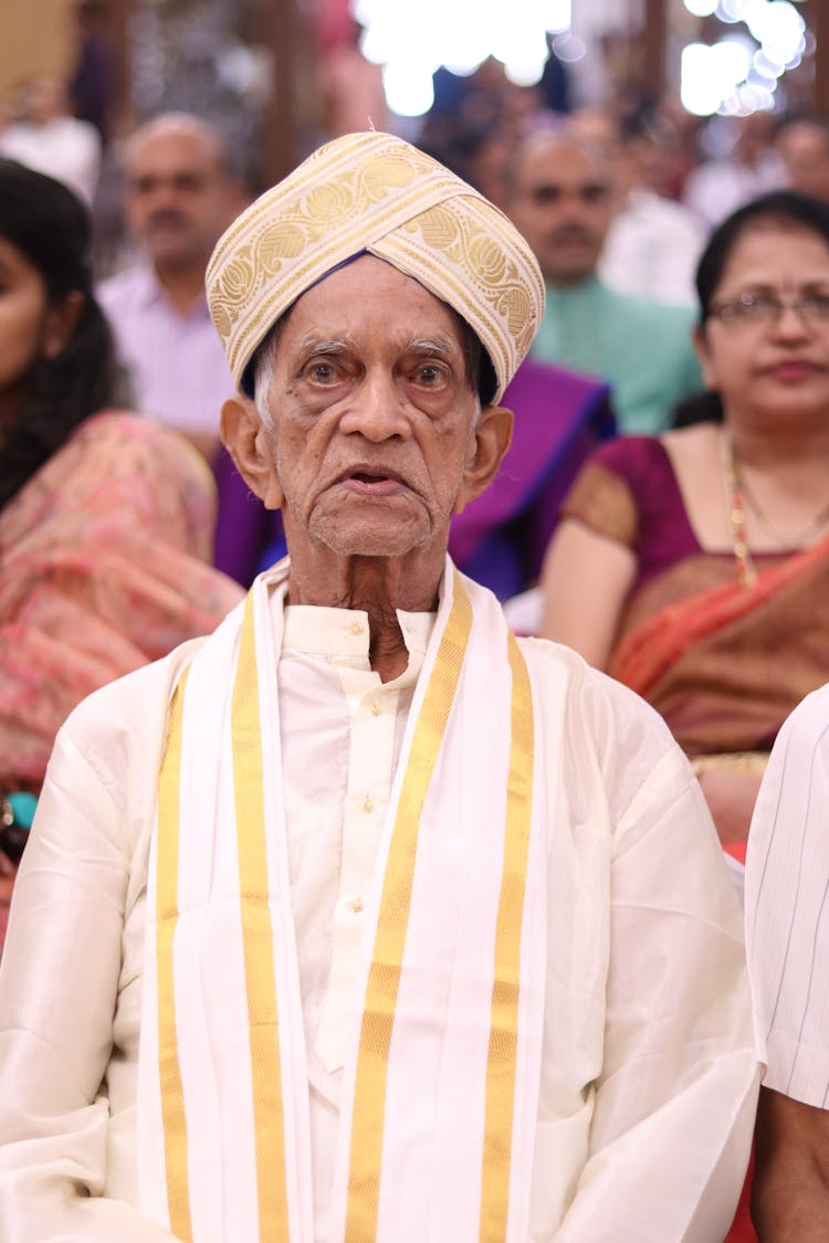 Hindu Priest During Ceremony