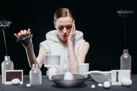Free stock photo of adult, blind, coffee