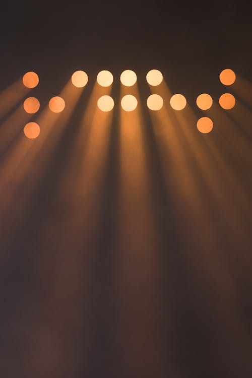 Free Spot Lights from Above Stock Photo