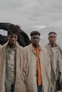 Men in Fashionable Coats