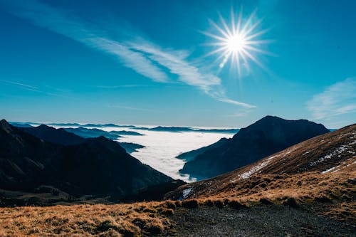 Immagine gratuita di geologia, montagne, nebbia