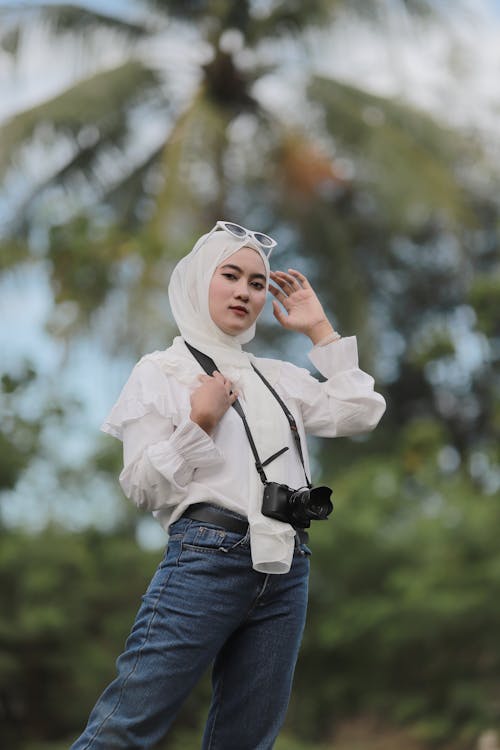 Jeans hijab hot sale