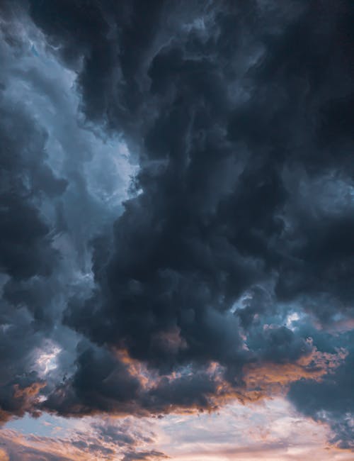 Free stock photo of clouds, storm Stock Photo