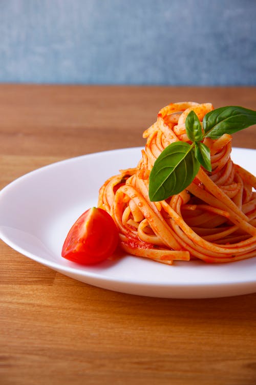 A Spaghetti on a Plate 